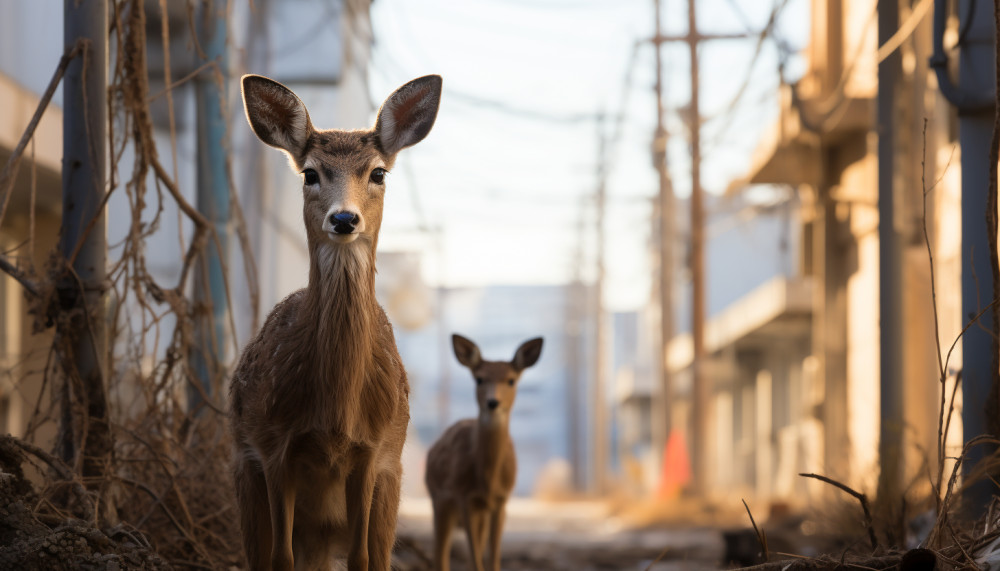 La vita segreta dei caprioli urbani